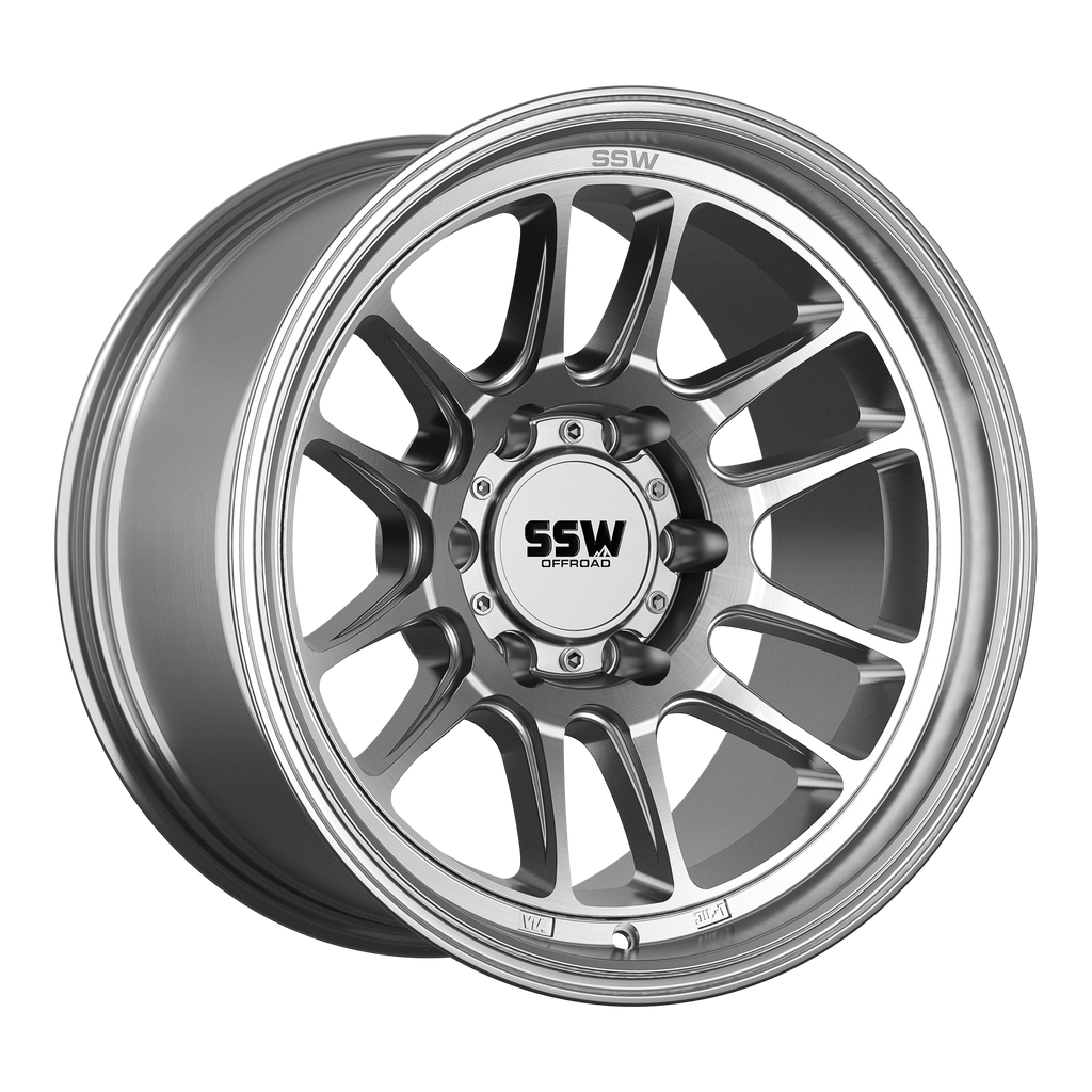 Raptor / Machined Silver / 17X9.0 -12