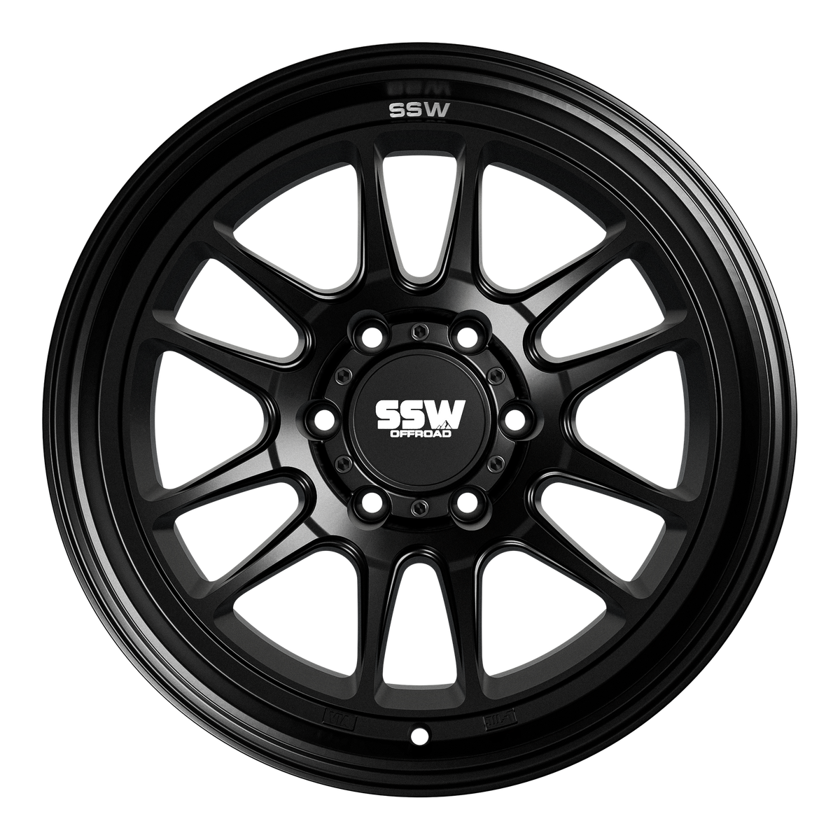 Raptor / Matte Black / 17X9.0 -12