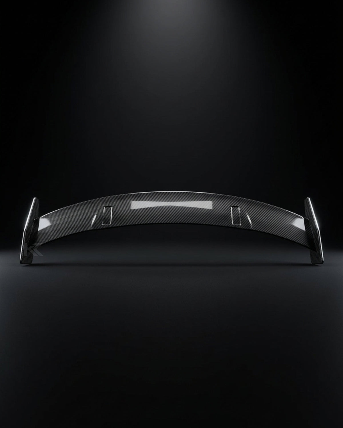 2019–2023 Audi R8 V10 Coupe M-Style High Rear Wing Spoiler – Dry Carbon Fiber