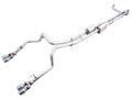 AWE 0FG Catback Exhaust for 4th Gen Silverado/Sierra 1500 6.2L (with bumper cutouts) - 4" Chrome Silver Tips