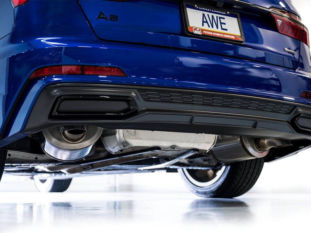 AWE Touring Edition Exhaust for Audi C8 A6/A7 - Turndowns