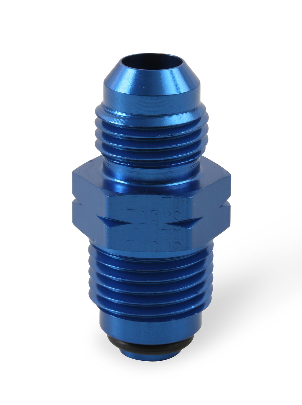 Blue Anodized Lightweight Aluminum Construction. Typical Application Power Steering/Fuel Injection - O-ring Seal.