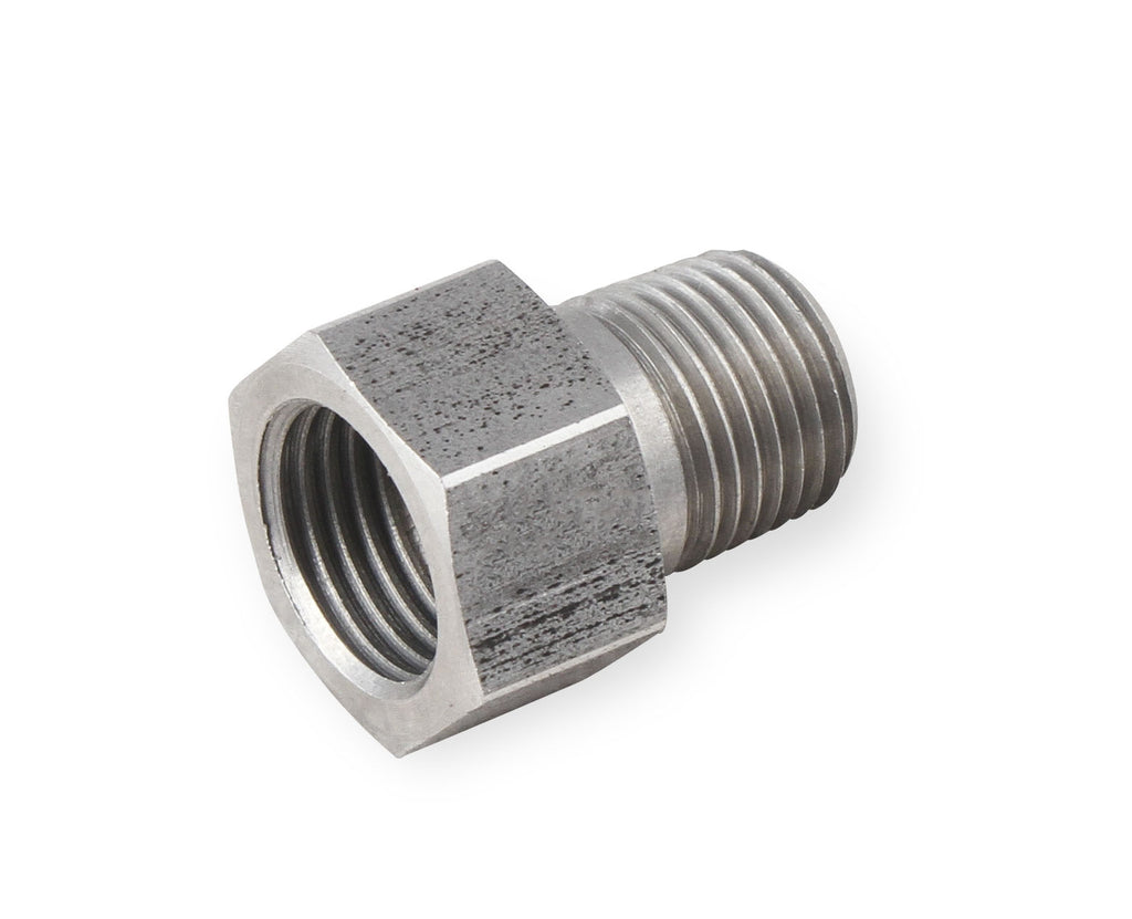 Hardline Adapter - Stainless Steel - 1/8" NPT Male to 7/16"-24 Inverted Flare Female