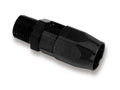 Earls Straight Swivel-Seal® Hose End -3/8" NPT Male to -8 Hose - Black
