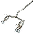 AWE Touring Edition Exhaust for 2015+ VA WRX Sedan - 4" Chrome Silver Quad Tips