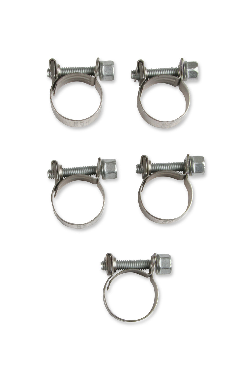 Clamps for 3/8" Vapor Guard Hose - Screw Type Clamps, Package of 5