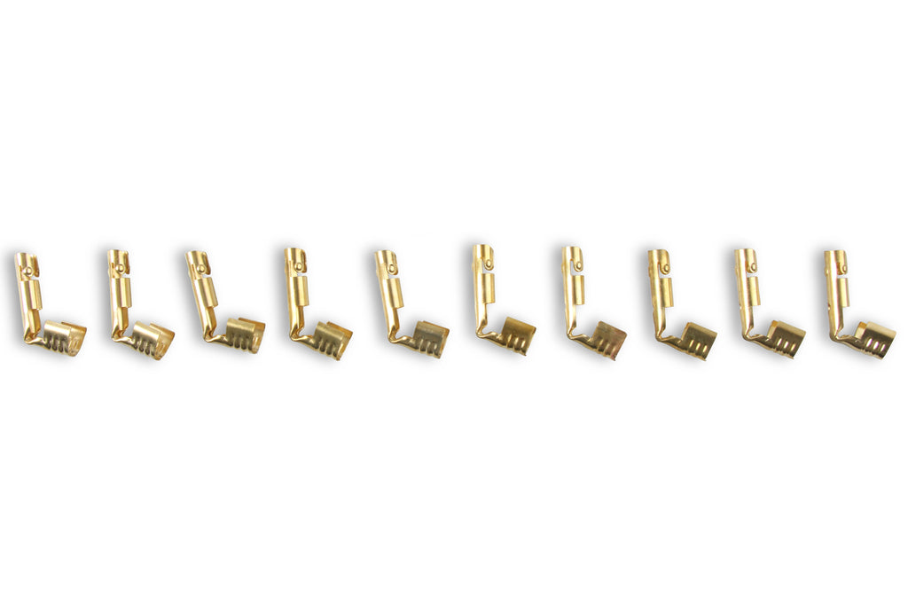 Spark Plug Wire Set- 8mm - Blue Wire with Blue Straight Boots - 4040B, Spark Plug Wires, Super Stock, Spiral Core, 8mm, Blue, Set