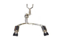AWE Touring Edition Exhaust for Audi C7 S7 4.0T - 4" Diamond Black Tips
