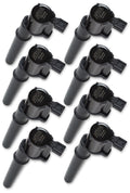 Ignition Coil - SuperCoil -Ford 4 valve modular engine 4.6/5.4L‚ Black - 8 Pack - 8 Pack of 140034K, Ignition Coil, Super Coil, Coil-On-Plug, Ford 4-Valve, Each