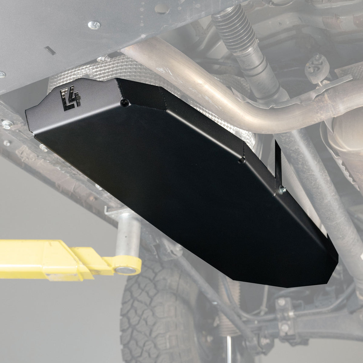 4Runner Fuel Tank Skid Plate / 6th Gen / 2025+ / Raw (manufacturer reference photo)