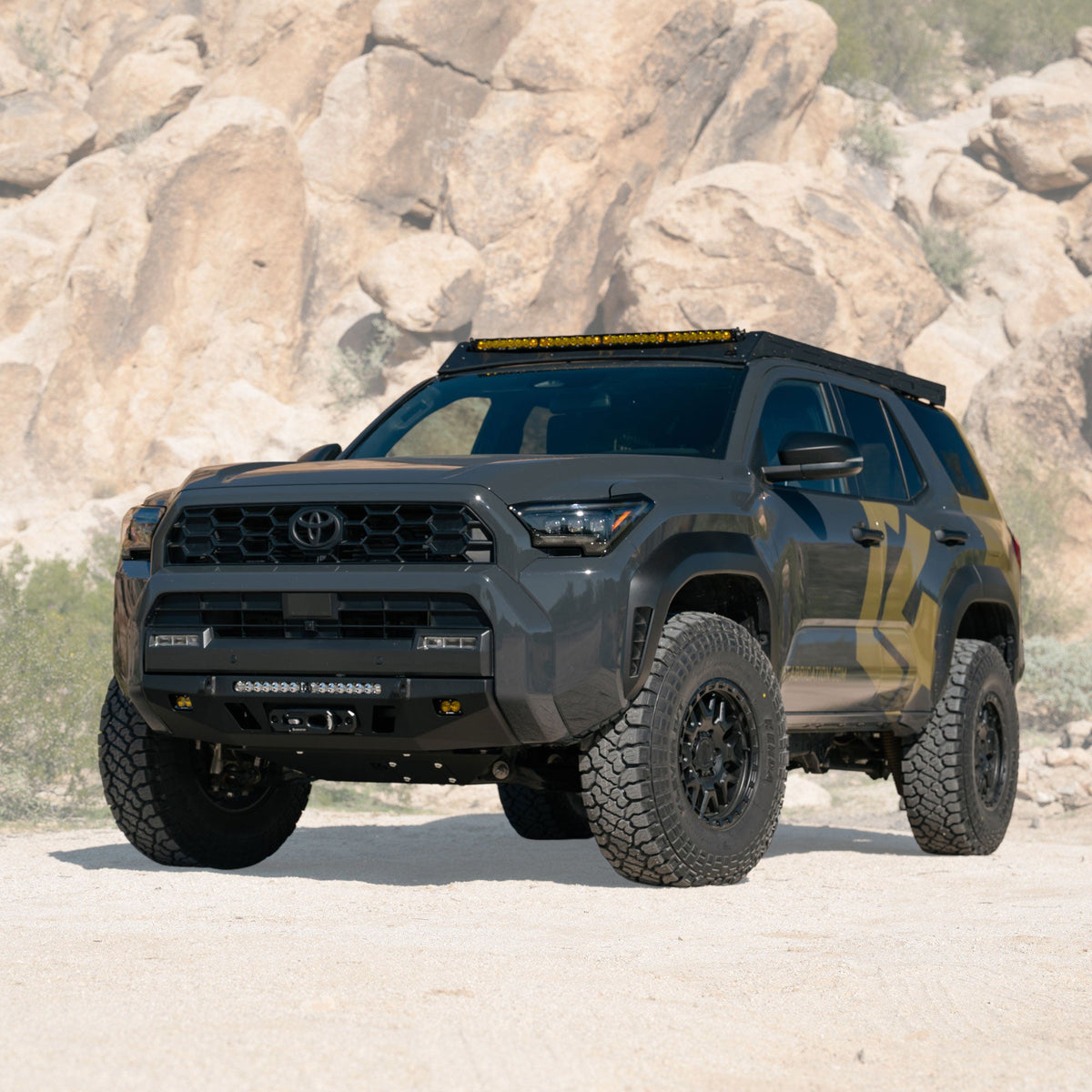4Runner Lo-Pro Winch Bumper / 6th Gen / 2025+ (Raw) (manufacturer reference photo)