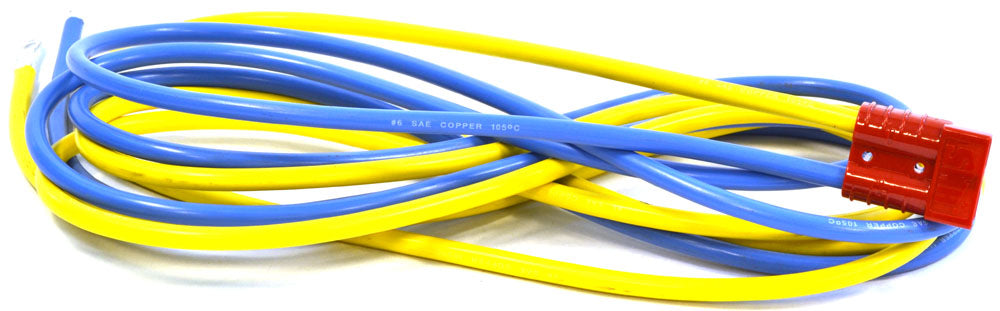 50 Amp Quick Connect Wiring With 120-Inch Battery Lead