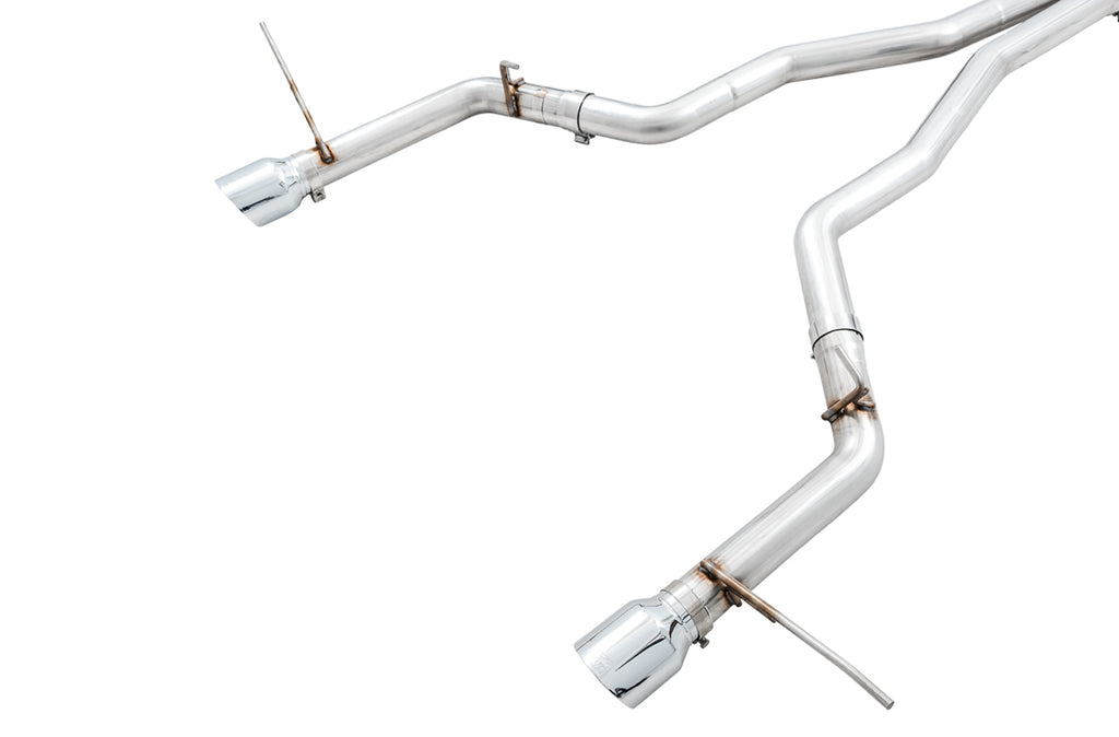 AWE Track Edition Exhaust for Jeep Grand Cherokee SRT - Chrome Silver Tips
