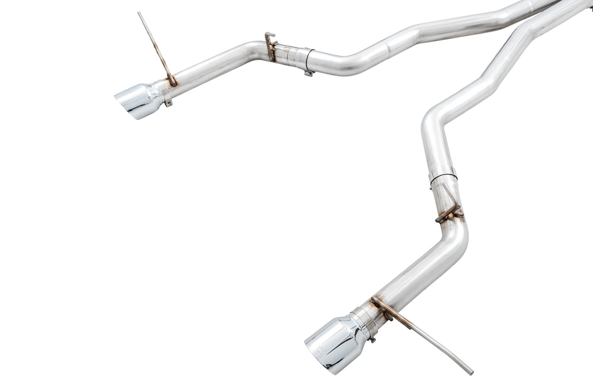AWE Track Edition Exhaust for Jeep Grand Cherokee SRT - Chrome Silver Tips