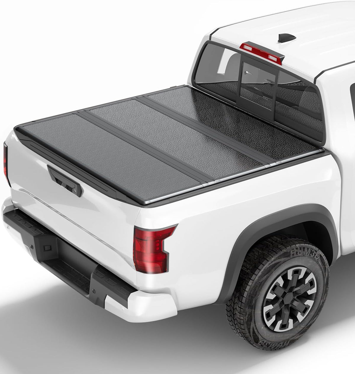 Hard Tri-Fold Truck Bed Tonneau Cover for 2014-2026 Nissan Frontier KC Double Cab