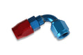 Earls 90 Degree Swivel-Seal® Hose End AN -6 - Red/Blue