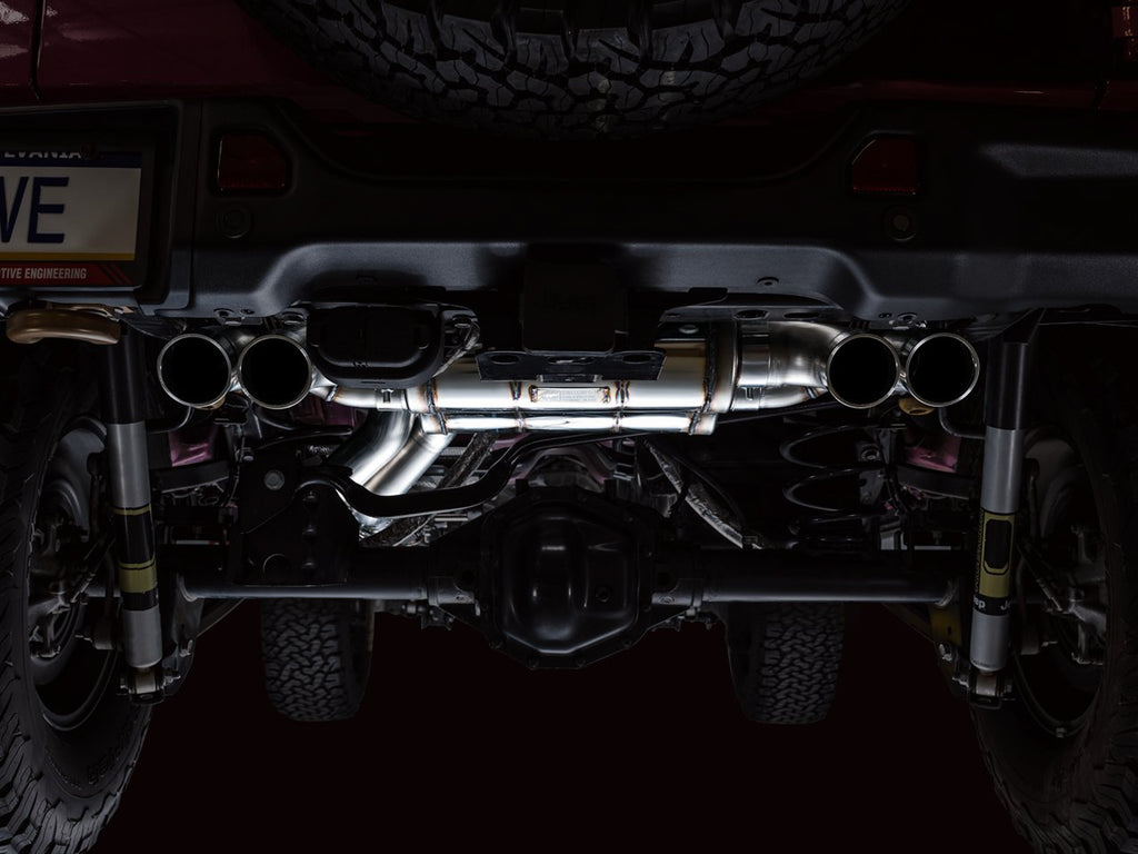 AWE SwitchPath Exhaust for Wrangler 392 - Quad BashGuards