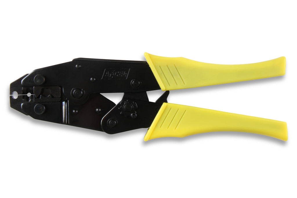 Heavy Duty Professional Crimp Tool - 300+ - Ratcheting crimp tool for spark plug wires and other electrical connectors.