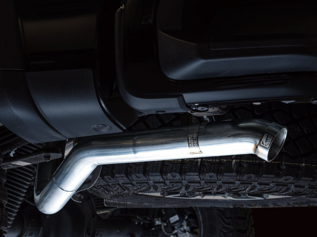 AWE 0FG Catback Exhaust for Silverado ZR2/Sierra AT4X - Dual Bashguard