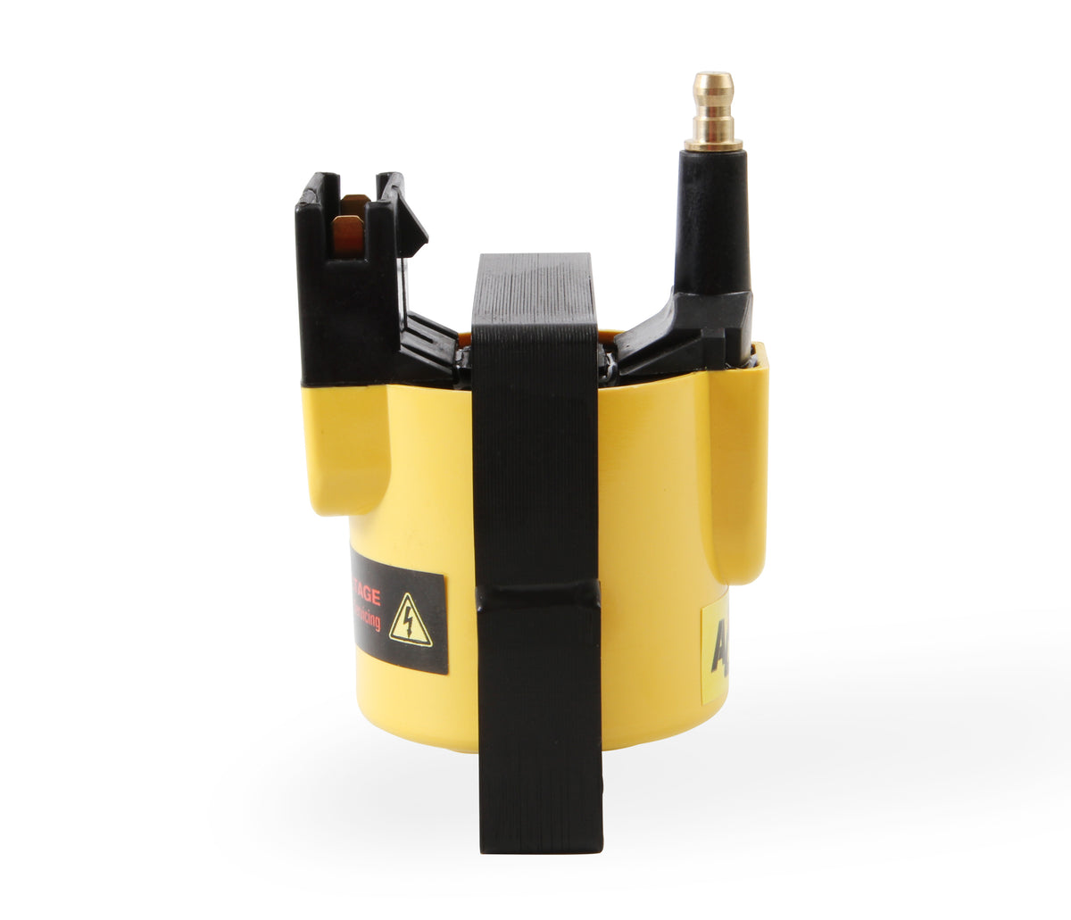 Ignition Coil - SuperCoil - 1984-1998 Ford EEC-IV - Yellow - Individual - This Ford EEC-IV 1984-98 ignition coil has a maximum voltage of 48,000 volts.