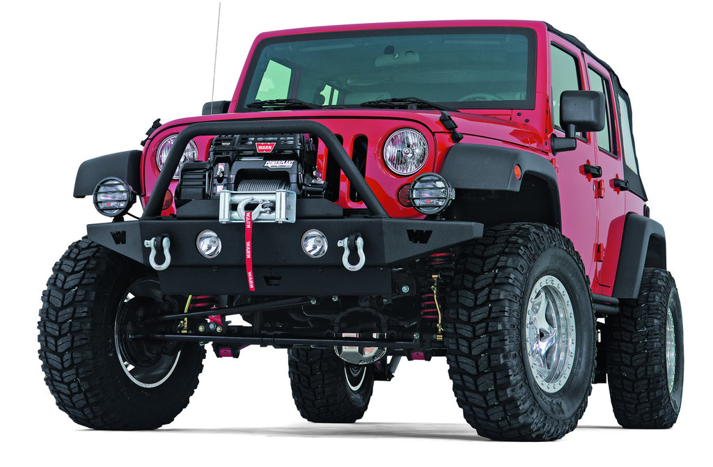 Winch Mounting Plate Kit for Jeep CJ5, CJ7 & Scrambler - Fits Mid-frame Winches