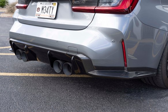 Dinan Rear Side Splitters - 2021-2026 BMW M3
