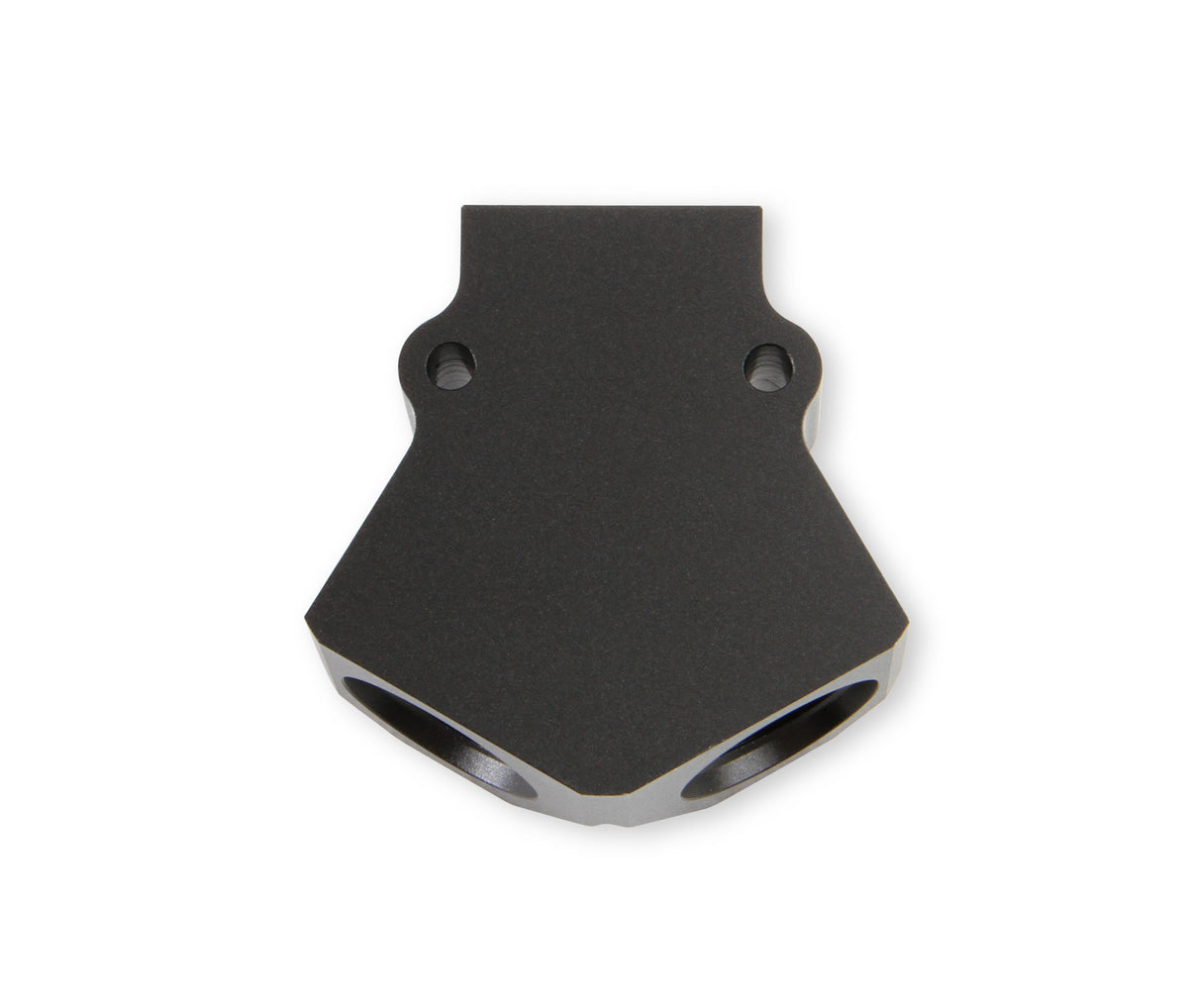 Fuel Distribution Block - 10AN O-ring Ports on the Inlet and two Outlets., Black Anodized.