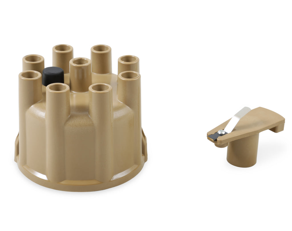 Distributor Cap & Rotor - Socket Style - Tan - 8320, Cap and Rotor Kit, Tan, Socket Style, Kit