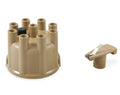 Distributor Cap & Rotor - Socket Style - Tan - 8320, Cap and Rotor Kit, Tan, Socket Style, Kit