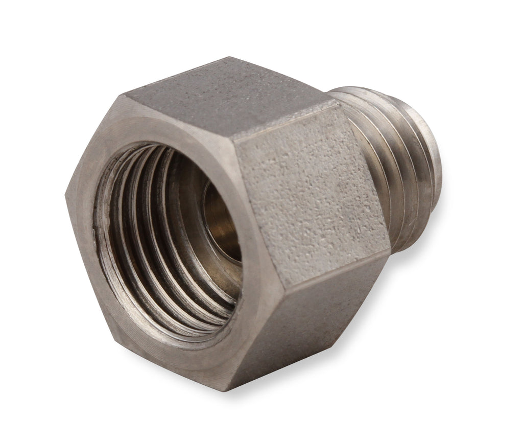 Hardline Expander - Stainless Steel - 3/8"-24 Inverted Flare Male for 3/16" Tubing to 7/16"-24 Inverted Flare Female for 1/4" Tubing.