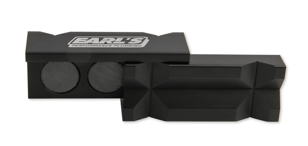 4" Black Aluminum Vice Jaws (1.562" tall)