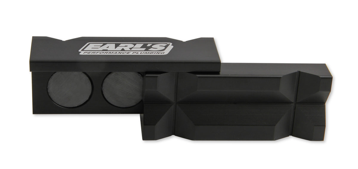 4" Black Aluminum Vice Jaws (1.562" tall)