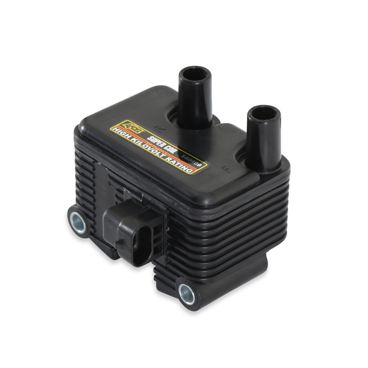 Super Coil - Twin Cam - Black - Ignition Coil, Super Coil, .5 Ohms Resistance, Black, Each