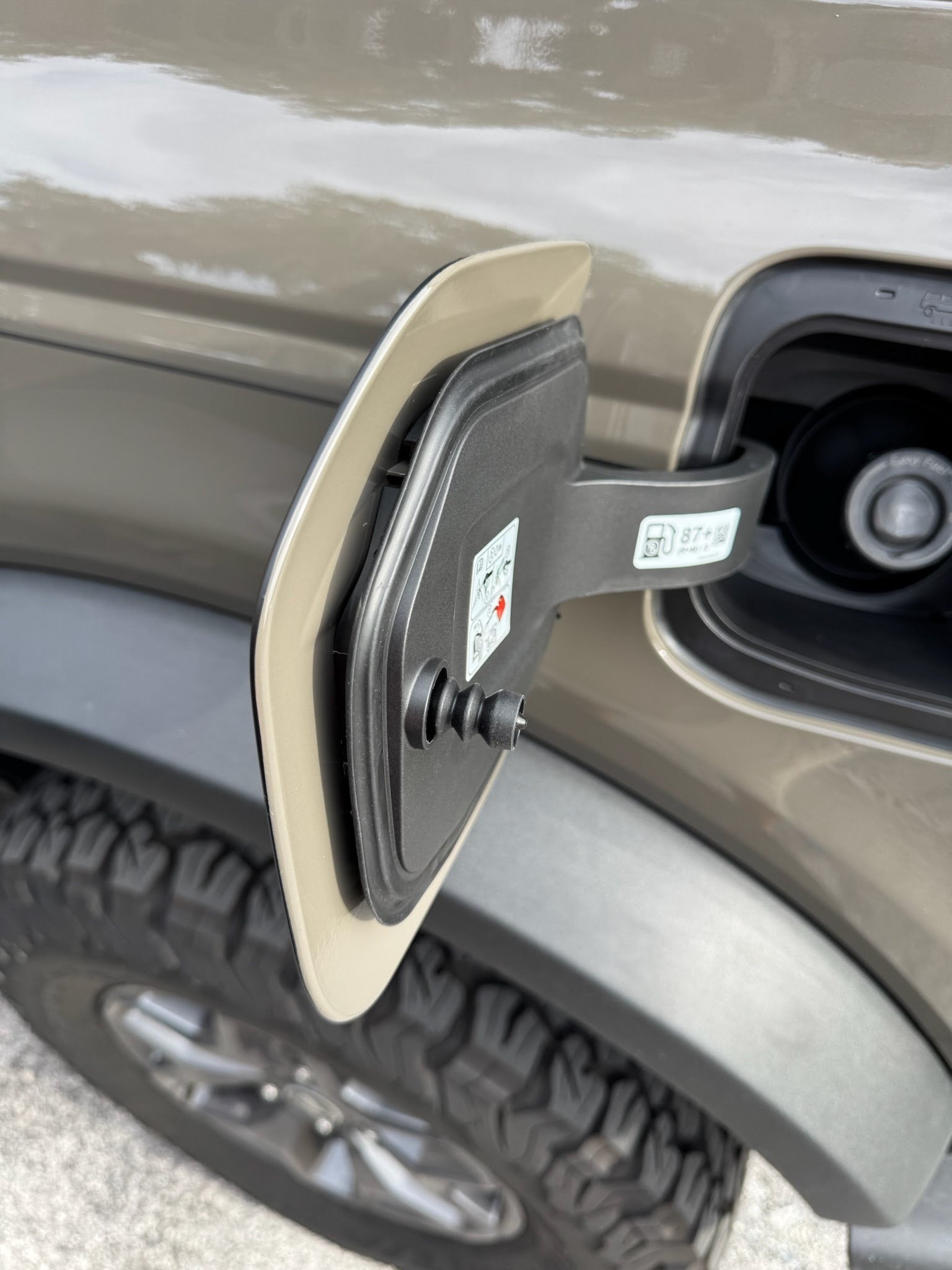 Fuel Door Overlay - 2021+ Bronco