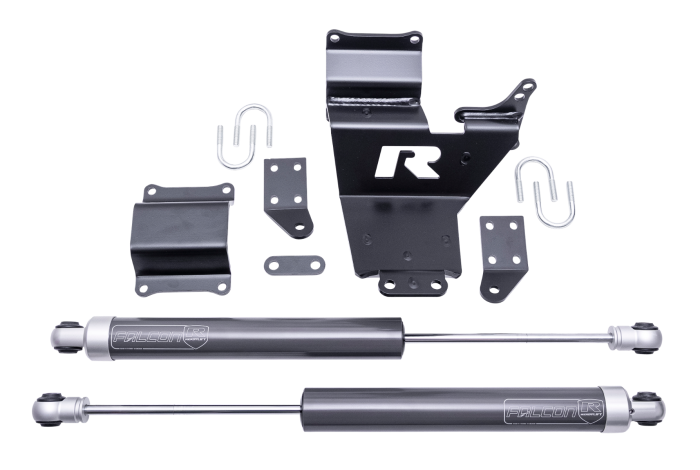 10-Lug Dual Steering Stabilizer Kit 2005-2026 Ford SD F450/F550 4WD Diesel