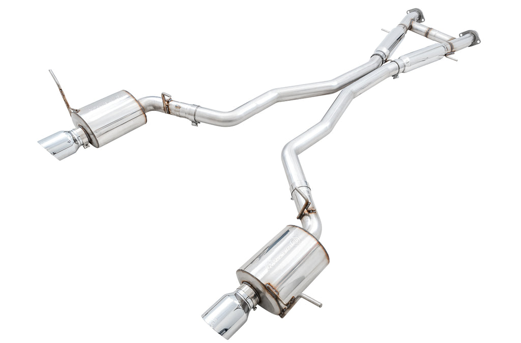 AWE Touring Edition Exhaust for Jeep Grand Cherokee SRT - Chrome Silver Tips