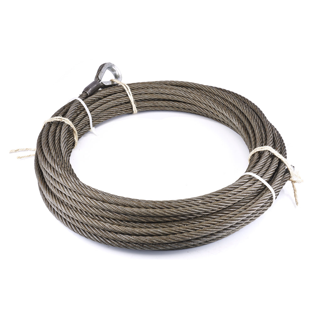 Replacement Steel Winch Rope - 5/8 in x 140 ft, EIPS, for Series 30XL
