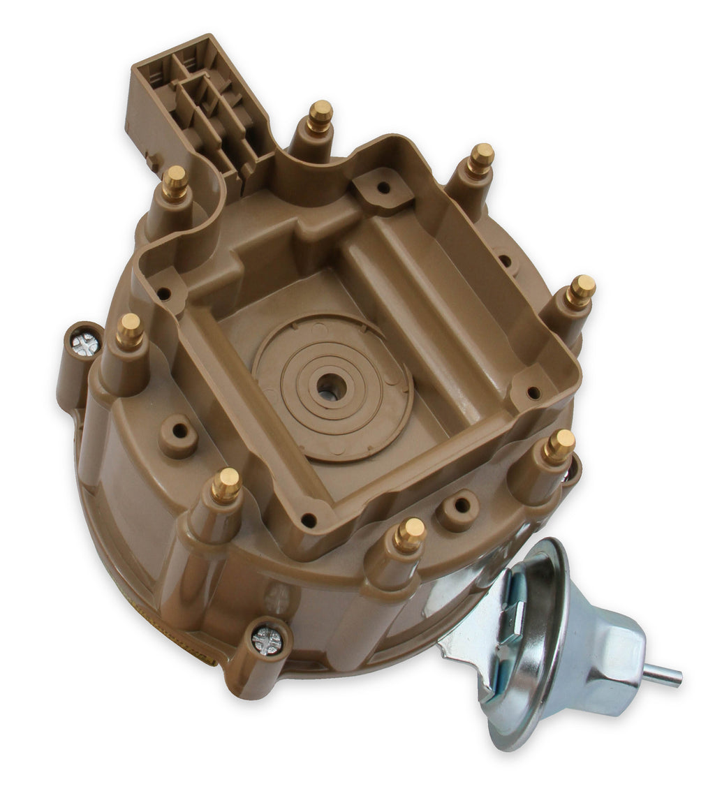 Performance HEI Distributor w/o Coil - Chevrolet SBC/BBC - High Performance Ignition Module - Brown Cap - Ready-to-Run Series