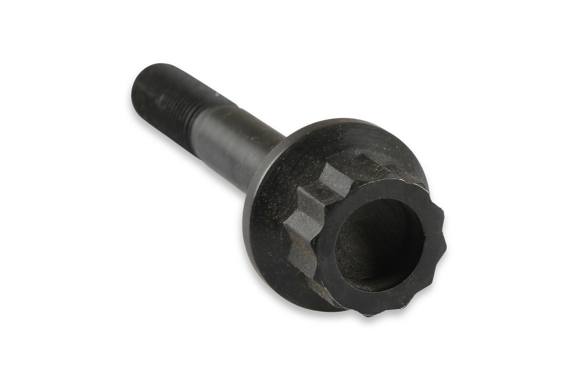 Harmonic Balancer Bolt w/ Thick Washer, GM LS1/LS6 4.8L-7.0L, 12-Point , 27mm Wrenching, 180,000 PSI, M16 x 2.0 x 4.330" Under Head Length.  Fits all versions of the GM LS engine - except the LS7/LS9/LSA.