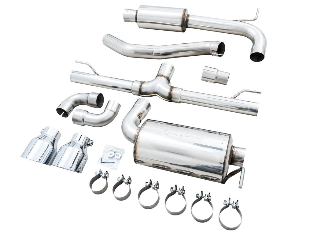 AWE Touring Edition Exhaust for VW MK8 GTI - Chrome Silver Tips