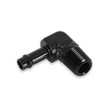 3/8 NPT MALE 90 DEG TO 3/8" Earl's VAPOR GUARD HOSE END
