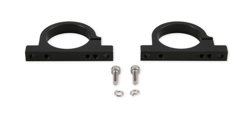 Earls Fuel Filter Mounting Brackets - fits 2.0" Diameter Filters - Black