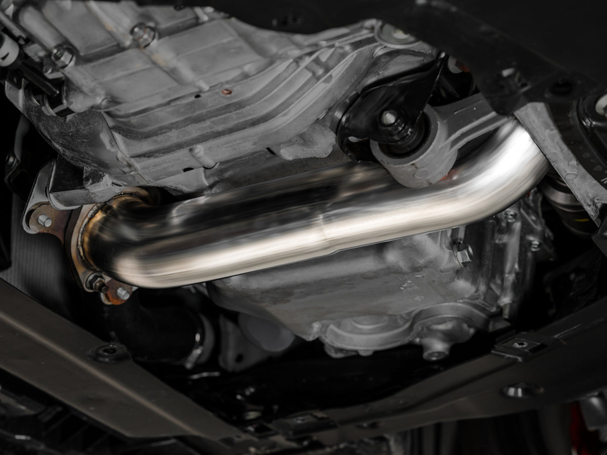 AWE Track Edition Exhaust for DE5 Integra Type-S - Triple Diamond Black Tips