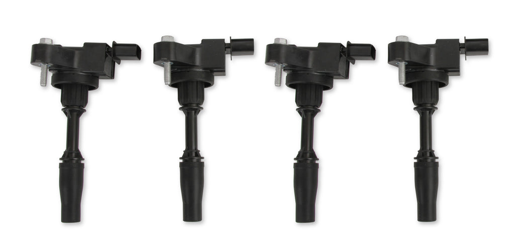 Ignition Coils - General Motors 2.0L Turbo, 2.5L, engines, Black, 4-Pack - Fits 2013-2018, Buick, Cadillac, Chevy, GMC 2.0L Turbo and 2.5L 4-cylinder engines.