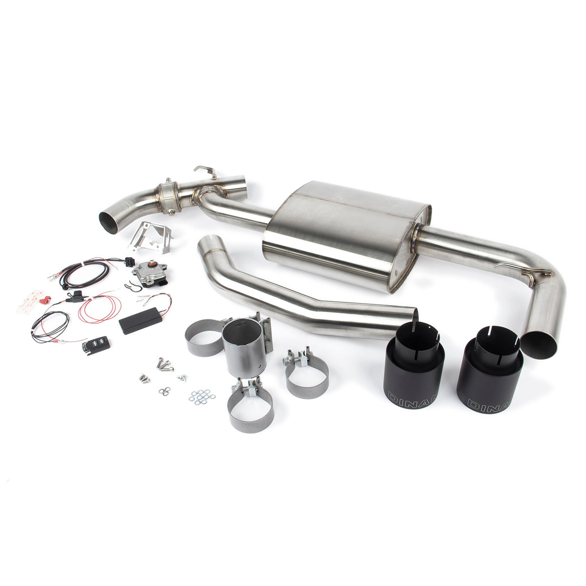Stainless Steel - Black Tips - F60 / F54