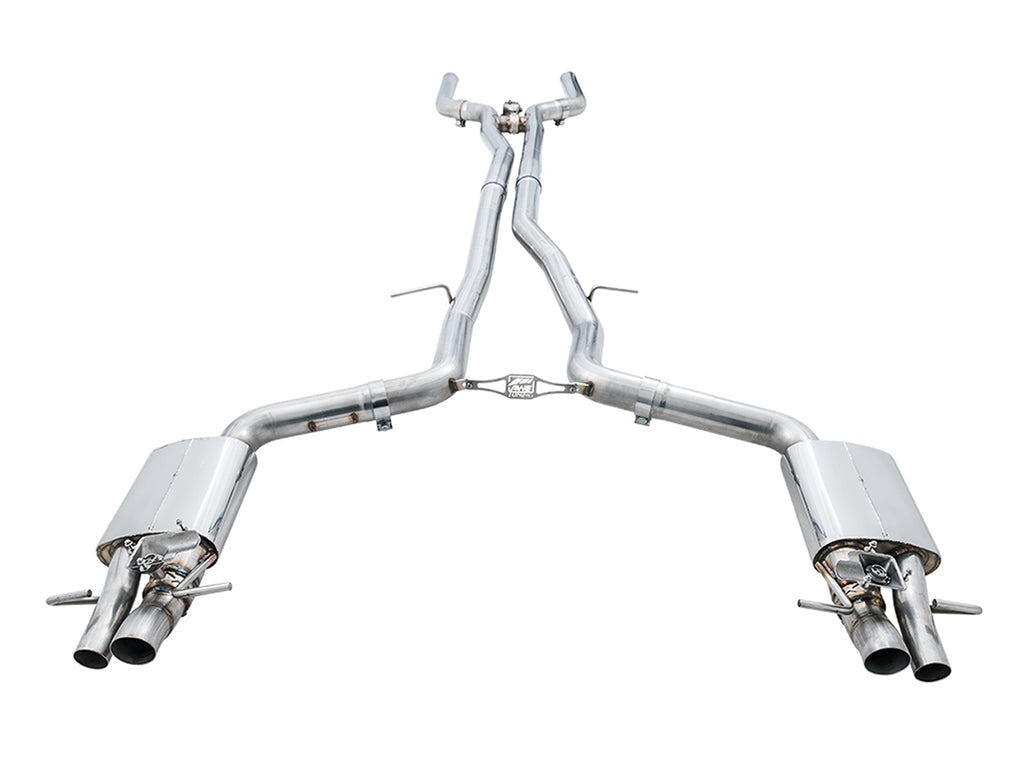 AWE SwitchPath™ Exhaust System for '19-'21 Mercedes-Benz W205 AMG C63/S Sedan - Non-Dynamic Performance Exhaust cars (no tips)