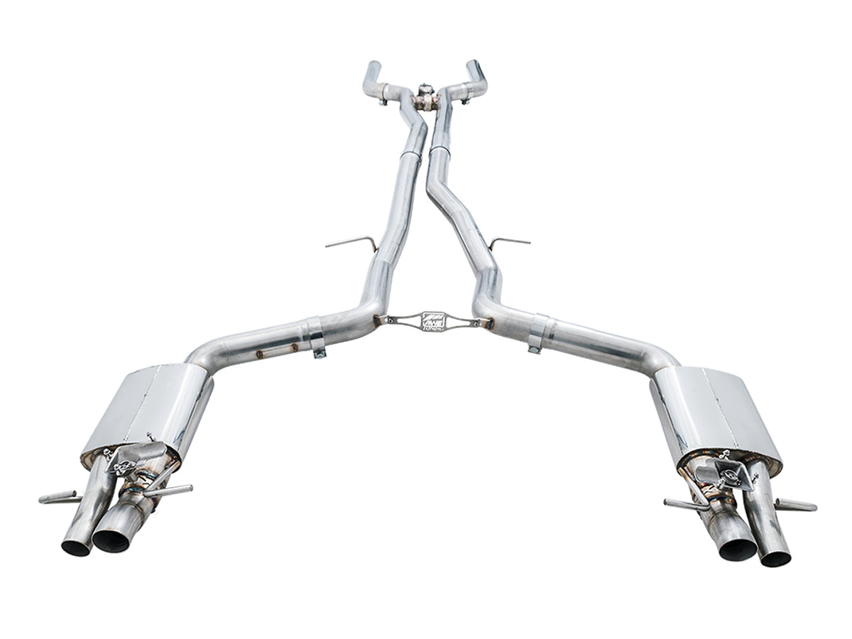AWE SwitchPath™ Exhaust System for '19-'21 Mercedes-Benz W205 AMG C63/S Sedan - Non-Dynamic Performance Exhaust cars (no tips)