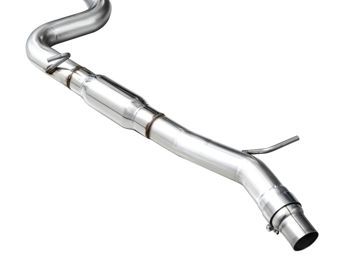 AWE Touring Edition Exhaust for Volkswagen MK8 Golf R - Diamond Black Tips