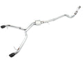 AWE Track Edition Exhaust for B9 A5 - 4" Diamond Black Tips