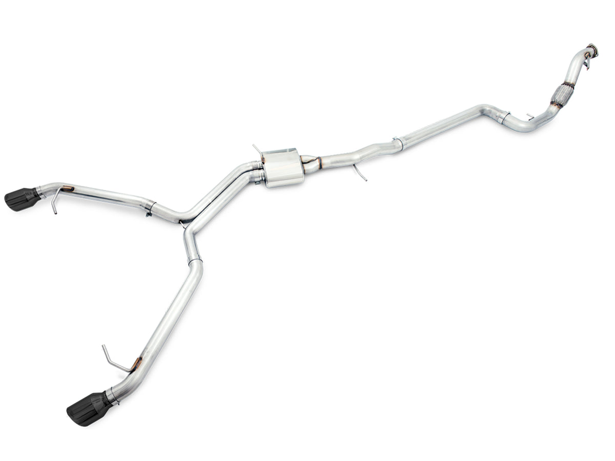 AWE Track Edition Exhaust for B9 A5 - 4" Diamond Black Tips